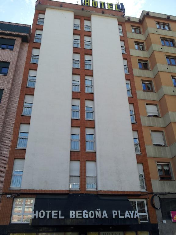 Hotel Begoña Playa Gijón Exterior foto